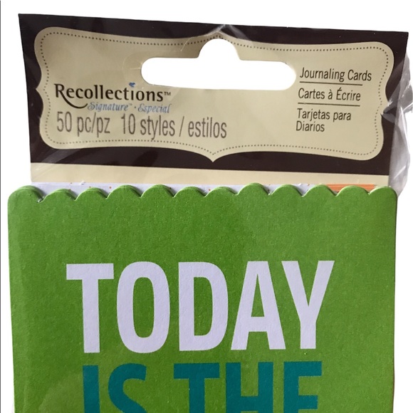 🔸2/$10🔸 Journaling Cards 50 PCS 10 Styles New - Picture 3 of 4